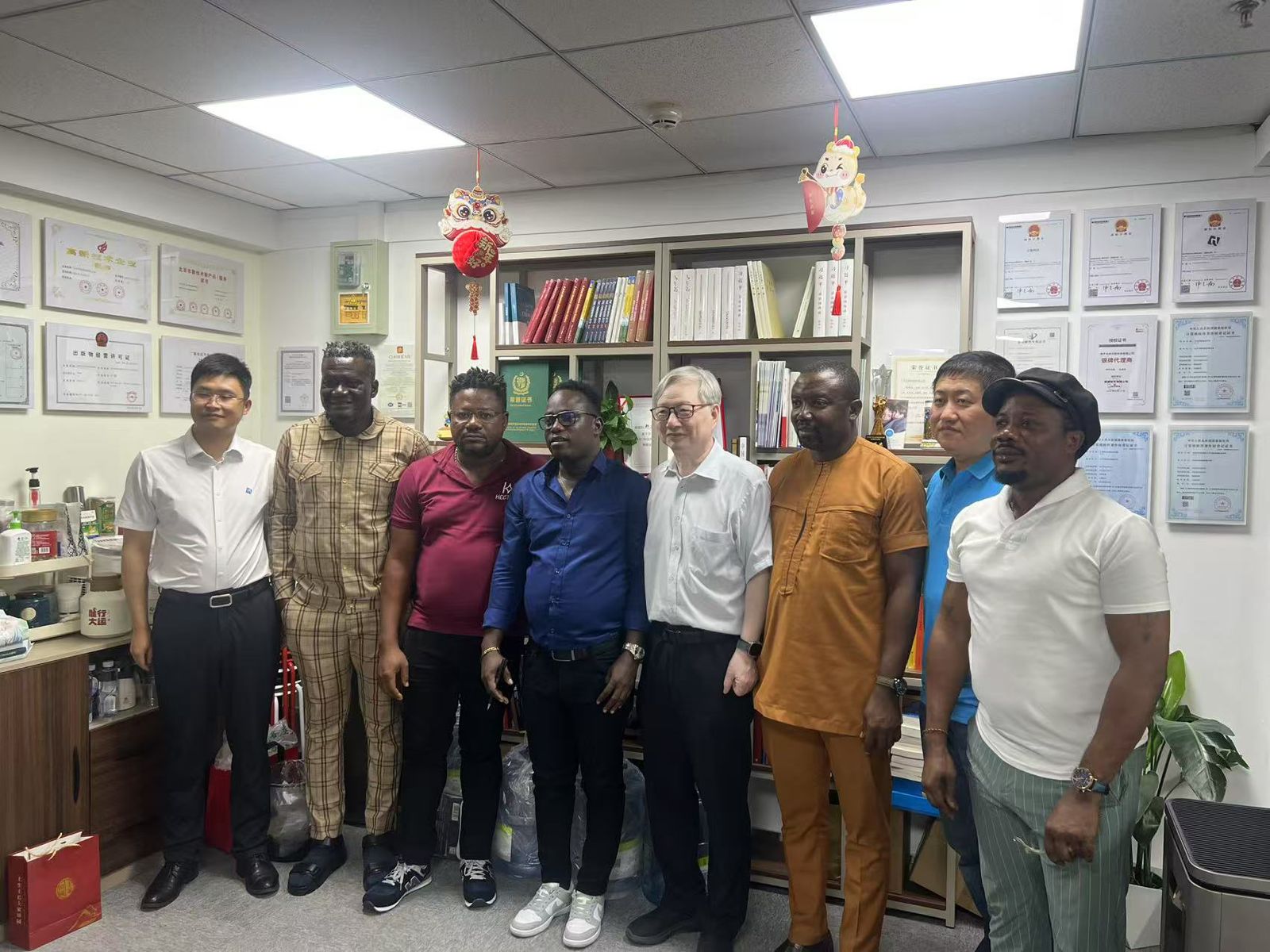 LAS delegate met with the leadership of BTTC
